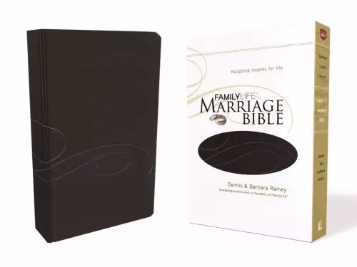 NKJV Family Life Marriage Bible: Dark Brown, LeatherSoft