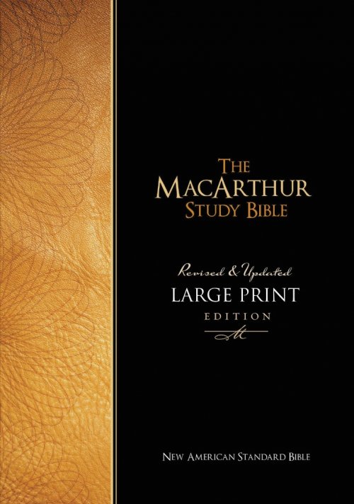 NASB MacArthur Study Bible: Large Print, Hardback