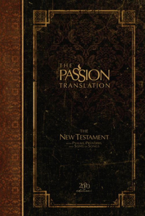 The Passion Translation New Testament (2020 Edition) Hard-cover, Espresso