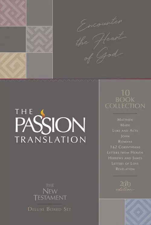 Passion Translation New Testament Deluxe Boxed Set