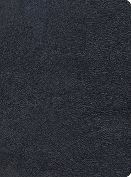 CSB Holy Land Illustrated Bible, Premium Black Genuine Leather