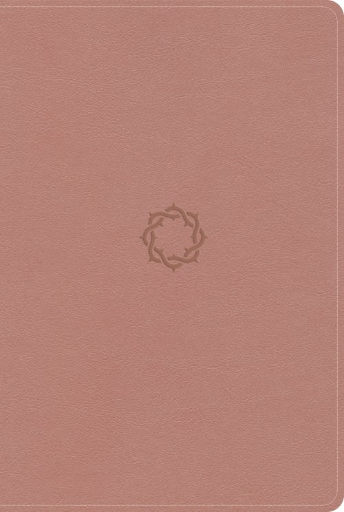 KJV Essential Teen Study Bible, Rose Gold LeatherTouch, Indexed