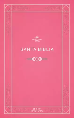 RVR 1960 Biblia económica de evangelismo, rosa tapa rústica