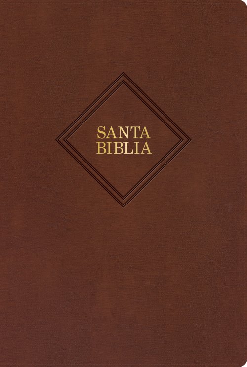 RVR 1960 Biblia letra gigante, café, piel fabricada (2023 ed.)