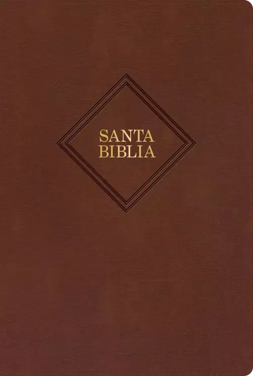 RVR 1960 Biblia letra gigante, café, piel fabricada (2023 ed.)