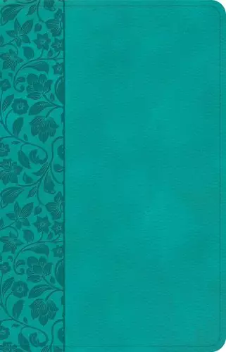 NASB Personal Size Bible, Teal LeatherTouch