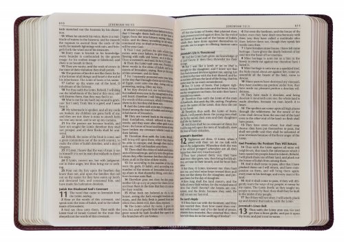 KJV Pocket Bible, Brown, Imitation Leather, Verse Finder, One Year Reading Plan, Presentation Page, Ribbon Marker, Gilt Edges