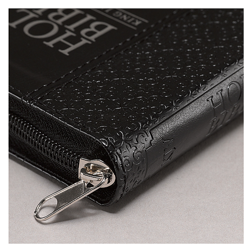 KJV Pocket Edition: Zippered Black