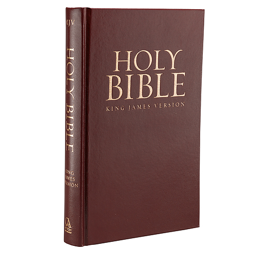 KJV Standard Size Hardcover Church Edition: Burgundy