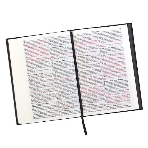 KJV Large Print Hardcover Edition: Black