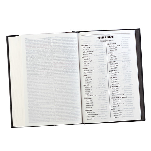 KJV Large Print Hardcover Edition: Black