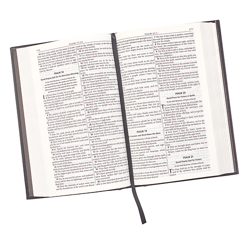 KJV Standard Size Hardcover Church Edition: Black