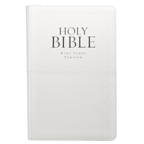 KJV Standard Size Thumb Index Edition: White