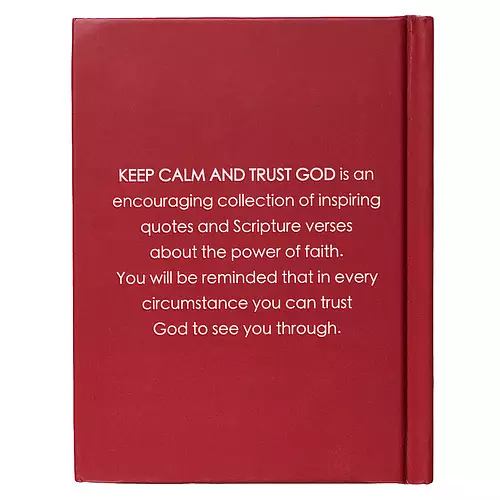 Keep Calm and Trust God - Hardcover