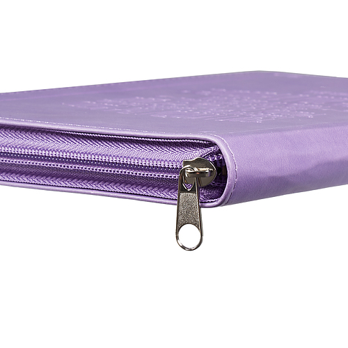 Jeremiah 29:11 Zippered Purple Flexcover Journal