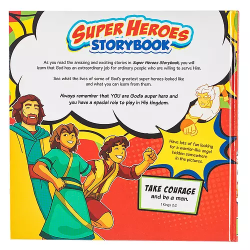 Kid Book Super Heroes Storybook Hardcover