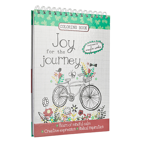 Coloring Book Wirebound Joy for the Journey