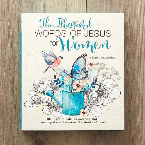 Illustrated Words Jesus for Women Devotional Book