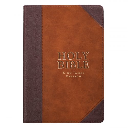 KJV LP Lux-Leather Brown Portfolio Design