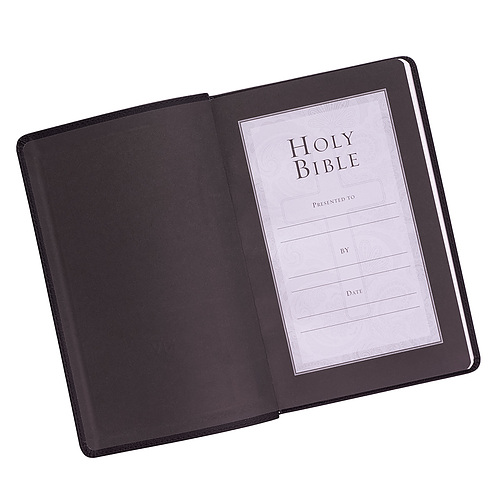 KJV Budget Gift & Award Lux-Leather Black