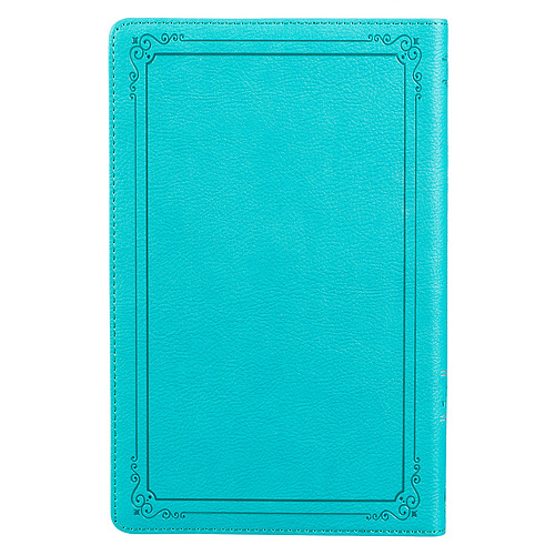 KJV Budget Gift & Award Lux-Leather Turquoise