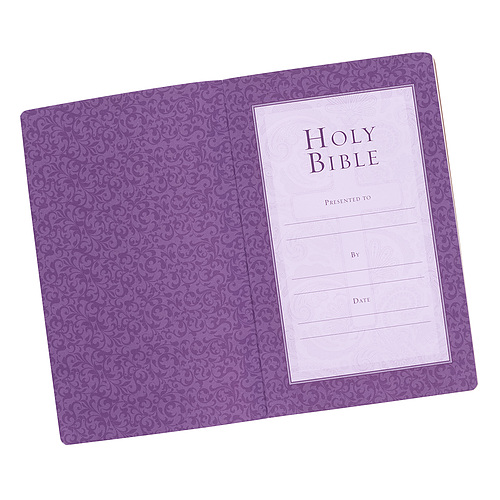 KJV Budget Gift & Award Lux-Leather Purple