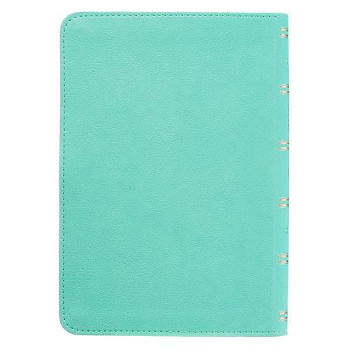 KJV Compact Large Print Lux-Leather Teal