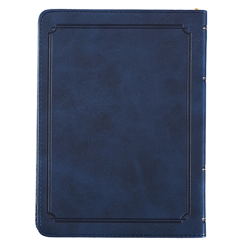 Journal-I Know The Plans-Navy LuxLeather