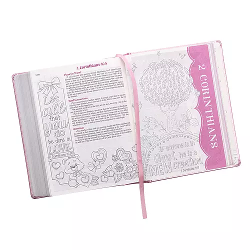 My Creative Bible Pink Salsa Hardcover