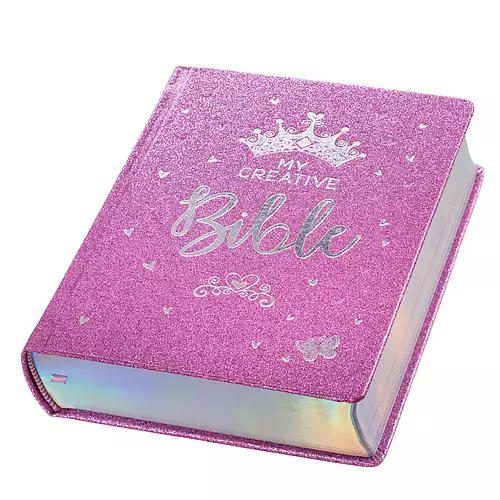 Purple Glitter My Creative Bible for Girls