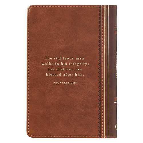 Promises from God for Every Man Brown Lux-Leather