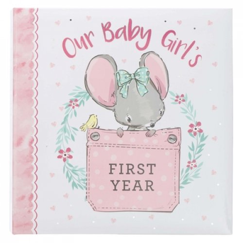 Memory Book Our Baby Girl's First Year Padded Hardcover