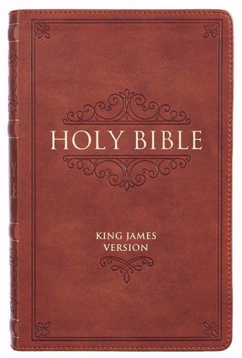 KJV Bible Deluxe Gift Faux Leather, Purple