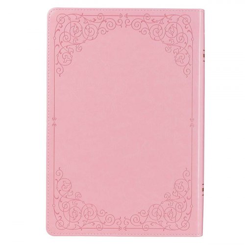 KJV Bible Giant Print Full-size Faux Leather, Pink