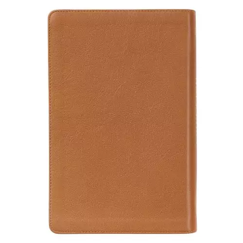 KJV Bible Giant Print Standard-size Full-grain Leather, Butterscotch