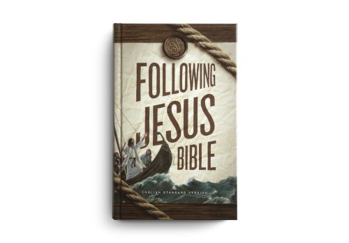 ESV Following Jesus Bible, Brown, Hardback