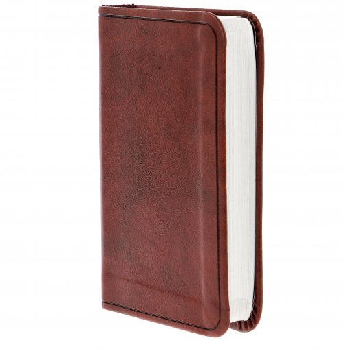 ESV Vest Pocket New Testament and Psalms, Brown, Imitation Leather, Proverbs, Sewn Binding, Durable Cover