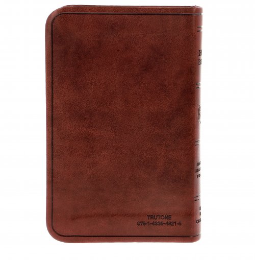 ESV Vest Pocket New Testament and Psalms, Brown, Imitation Leather, Proverbs, Sewn Binding, Durable Cover