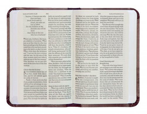 ESV Vest Pocket New Testament and Psalms, Brown, Imitation Leather, Proverbs, Sewn Binding, Durable Cover