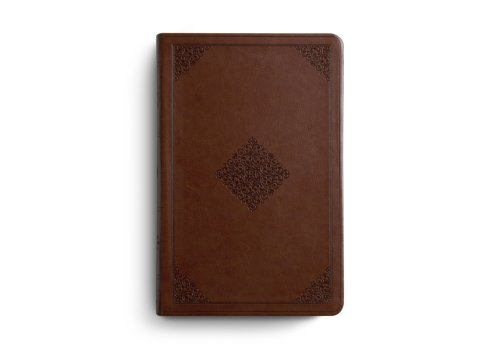 ESV Large Print Value Thinline Bible (TruTone, Tan, Ornament Design)