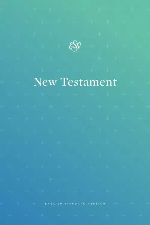 ESV Outreach New Testament, Blue Green, Paperback, Compact, Two Reading Plans