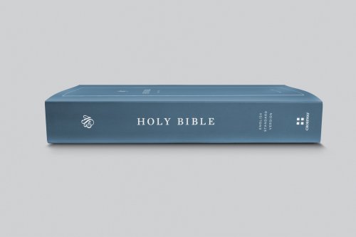 ESV Giant Print Bible, Paperback, Blue, Economy, Why Read The Bible Article, Testament Introductions, 40-Day Reading Plan, Plan of Salvation