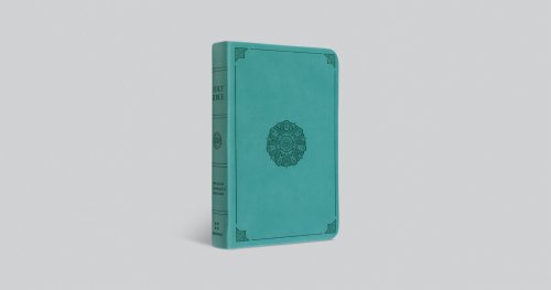 ESV Value Compact Bible (TruTone, Turquoise, Emblem Design)