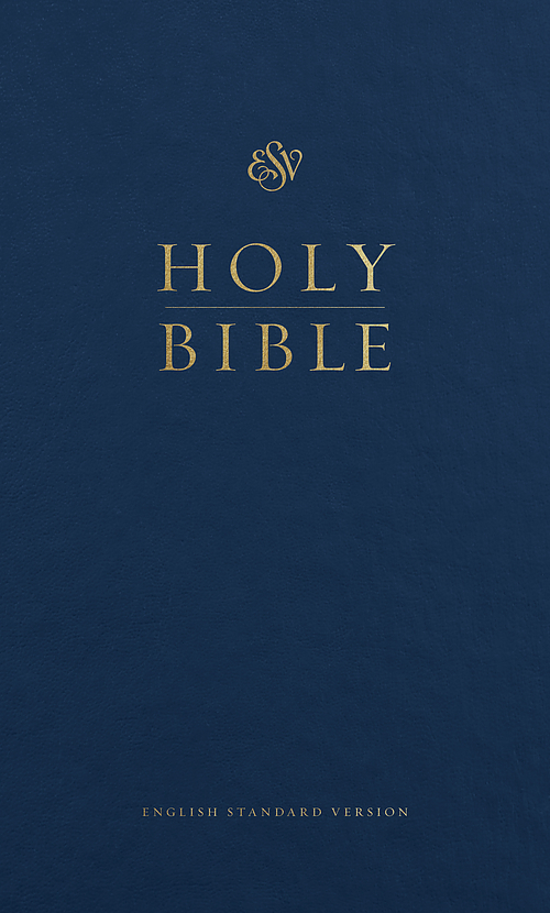 ESV Pew Bible (Hardcover, Blue)