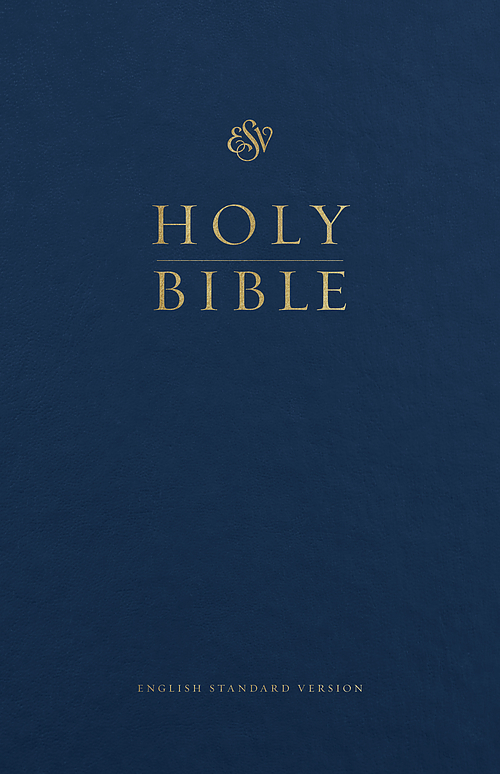 ESV Premium Pew and Worship Bible (Hardcover, Blue)