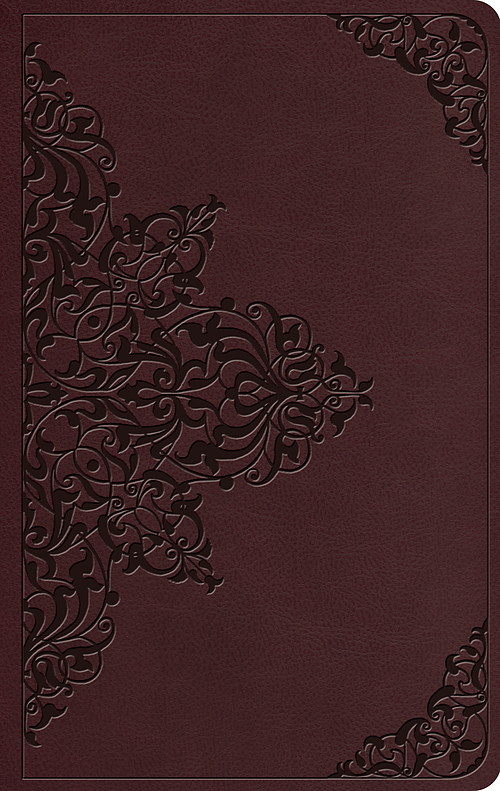 ESV Value Thinline Bible (TruTone, Chestnut, Filigree Design)