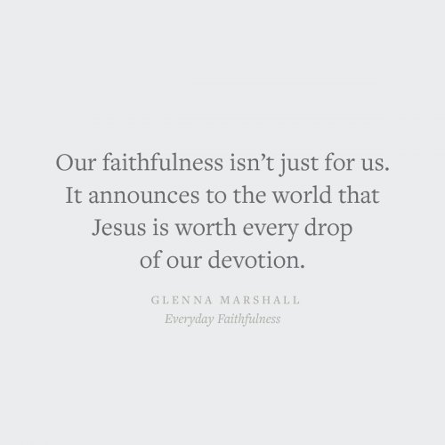 Everyday Faithfulness