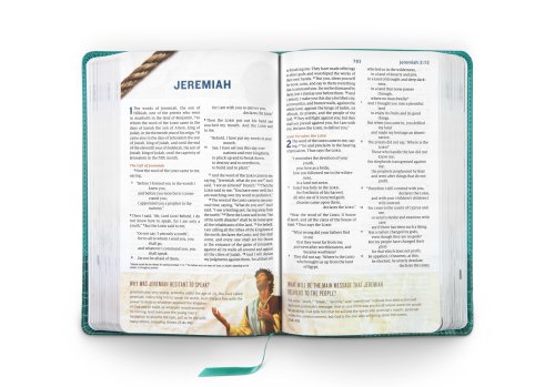 ESV Following Jesus Bible, Teal, Imitation Leather