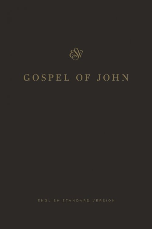 ESV Gospel of John (Paperback, Black)