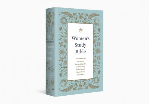 ESV Women's Study Bible, Blue, Hardback, Study Notes, Reflections, Articles, Illustrations, Bible Character Profiles, Maps, Book Introductions, Timelines